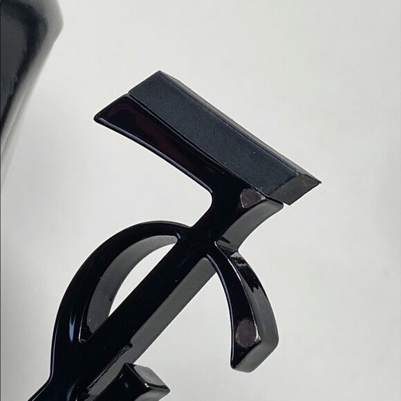 Saint Laurent Opyum Point-Toe Patent Leather Pumps size 36.5 - Picture 8 of 12